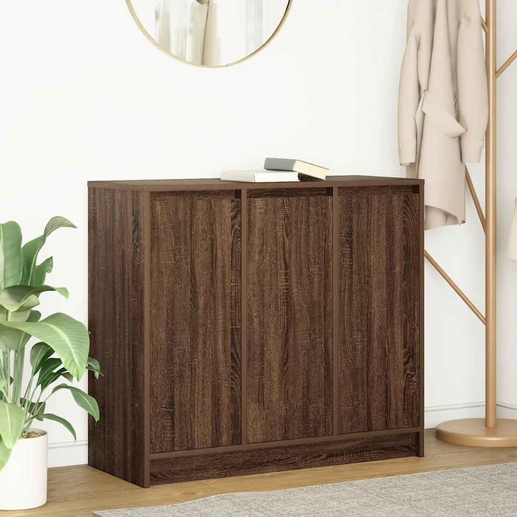 Sideboard Sonoma-Eiche 85X34X76 Cm Holzwerkstoff