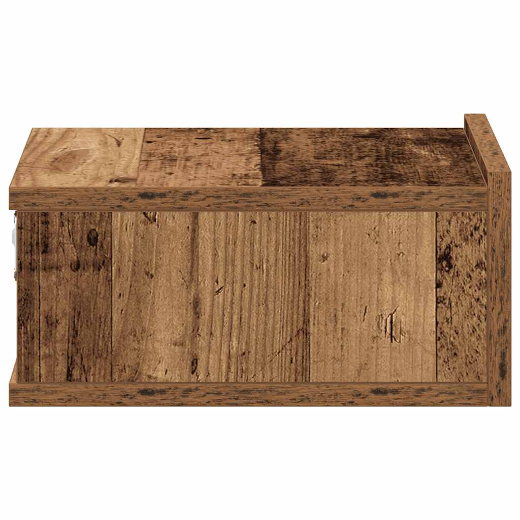 Hängender Nachttisch -Optik 40X32X15 Cm Holzwerkstoff