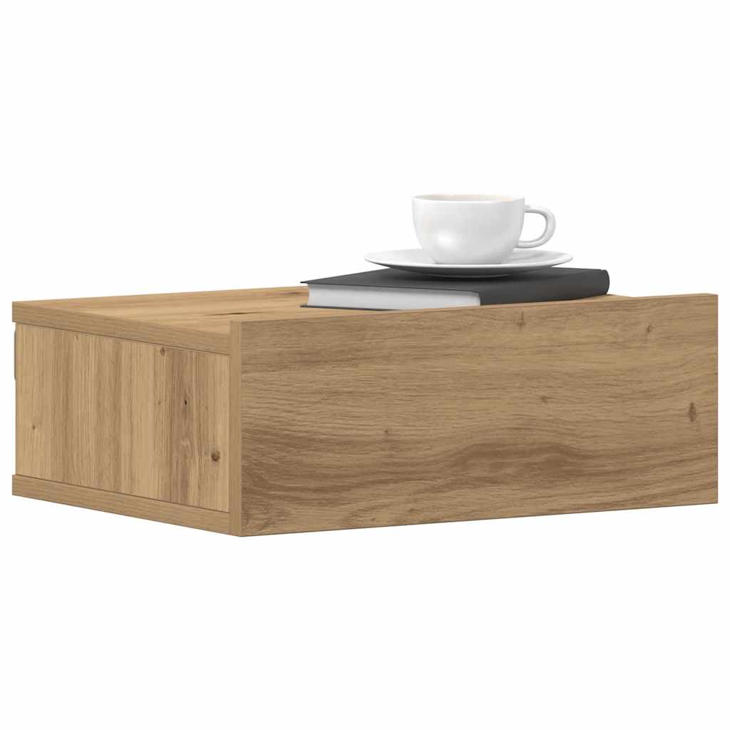 Hängender Nachttisch -Optik 40X32X15 Cm Holzwerkstoff