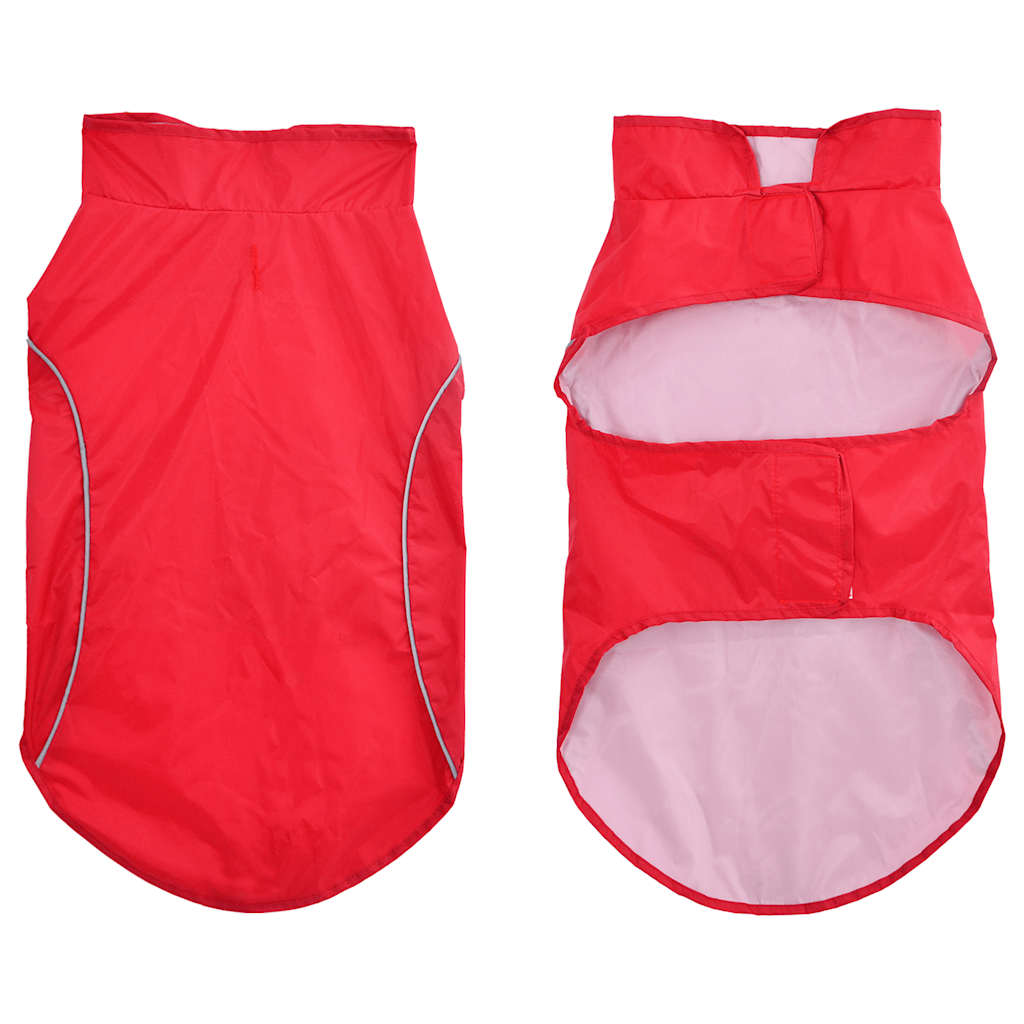 Hunde Regenmantel Mit Reflexstreifen Polyester L