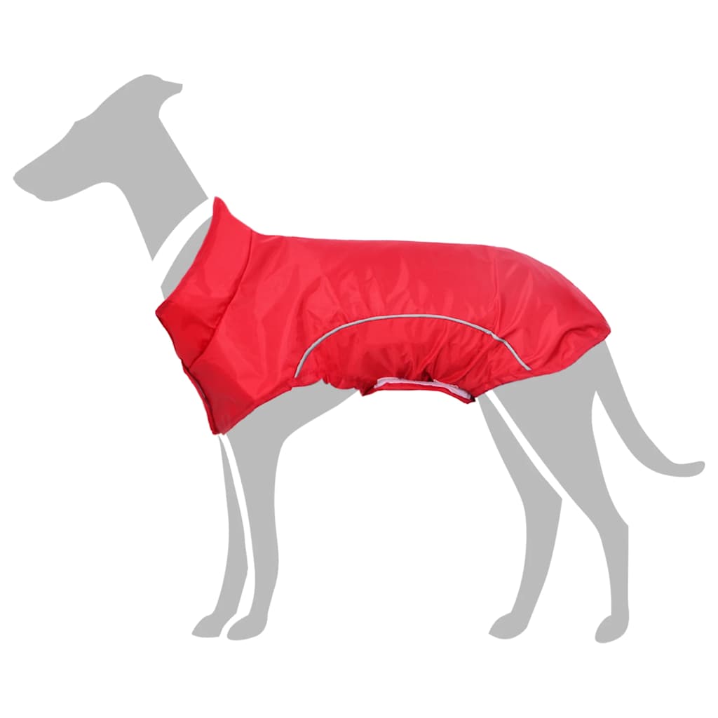 Hunde Regenmantel Mit Reflexstreifen Polyester L
