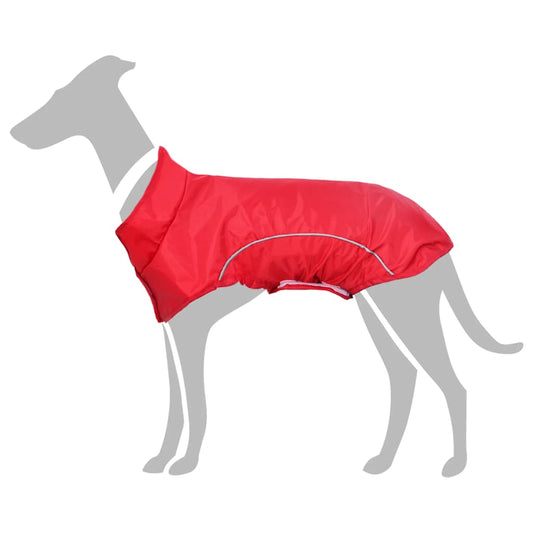 Hunde Regenmantel Mit Reflexstreifen Polyester L