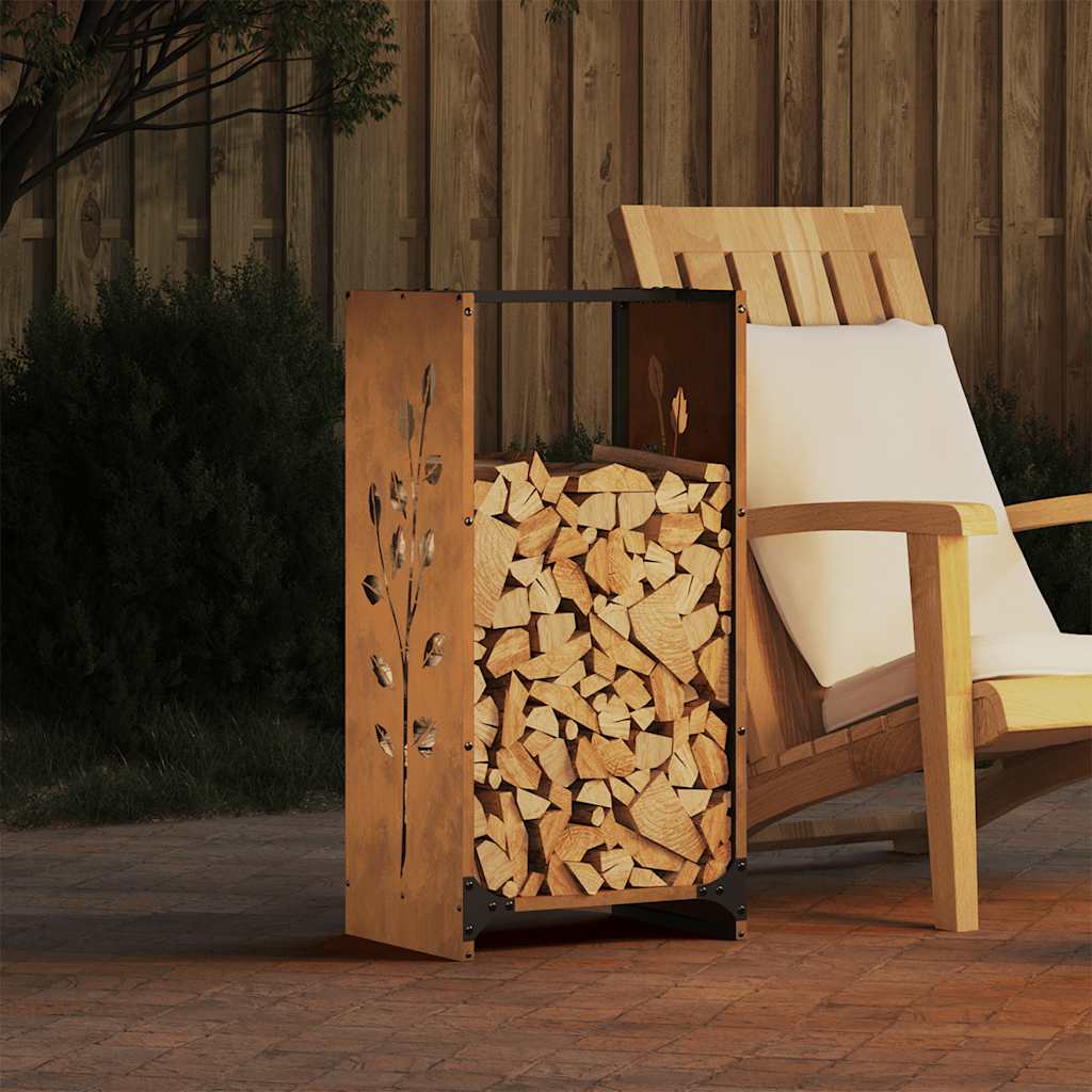 Brennholzregal 40X30X80 Cm Kaltgewalzter Stahl