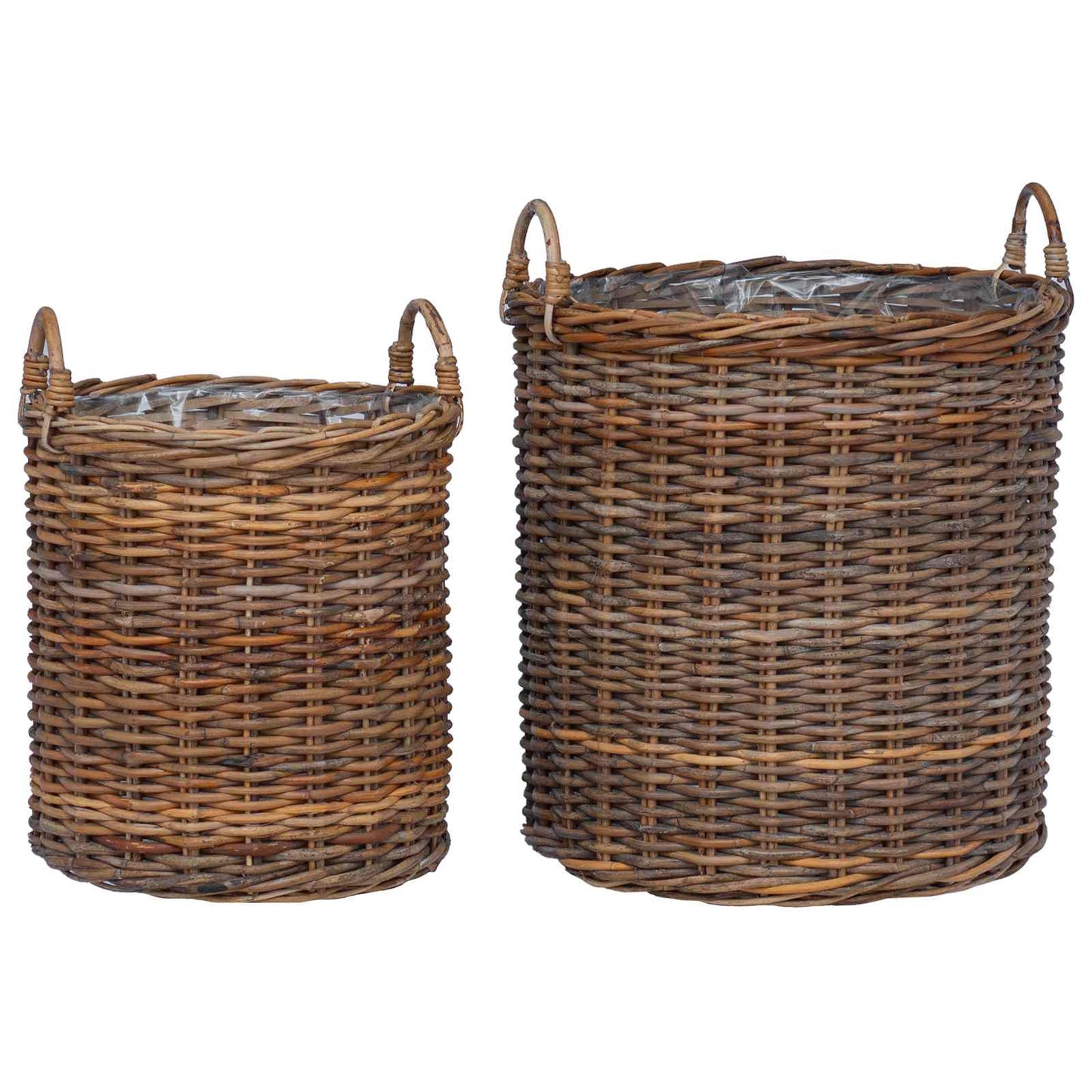 Blumentopf Körbchen Mit Speicher 2 Pcs Lacak Rattan