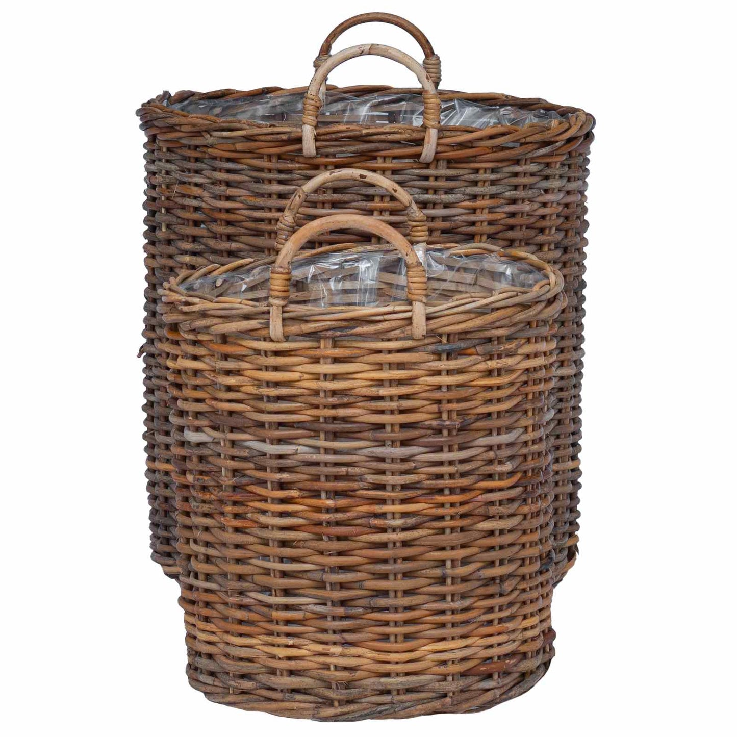 Blumentopf Körbchen Mit Speicher 2 Pcs Lacak Rattan
