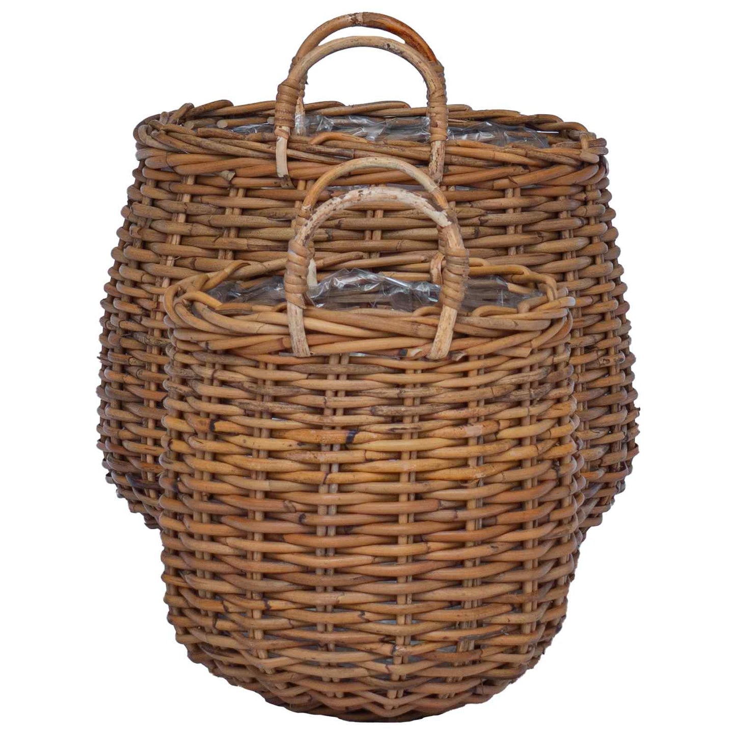 Blumentopf Körbchen Mit Speicher 2 Pcs Lacak Rattan