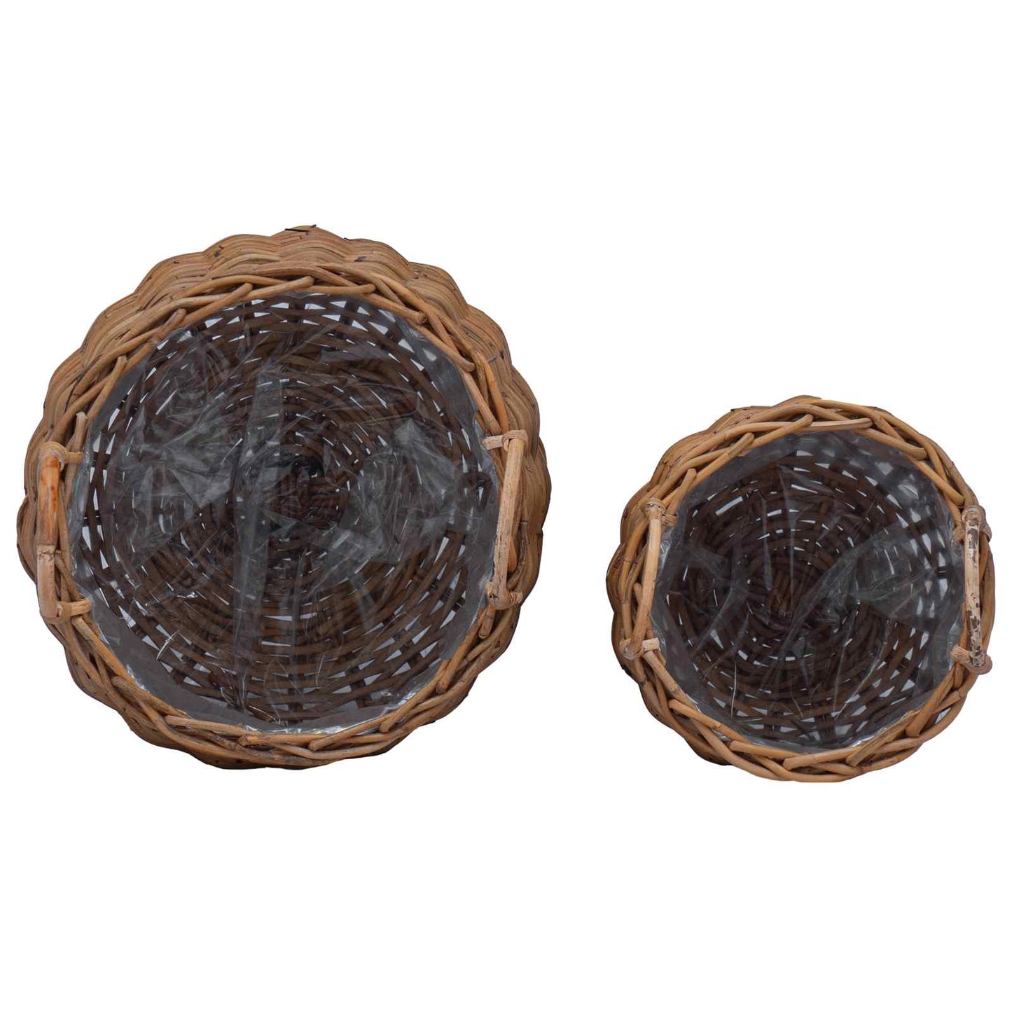 Blumentopf Körbchen Mit Speicher 2 Pcs Lacak Rattan