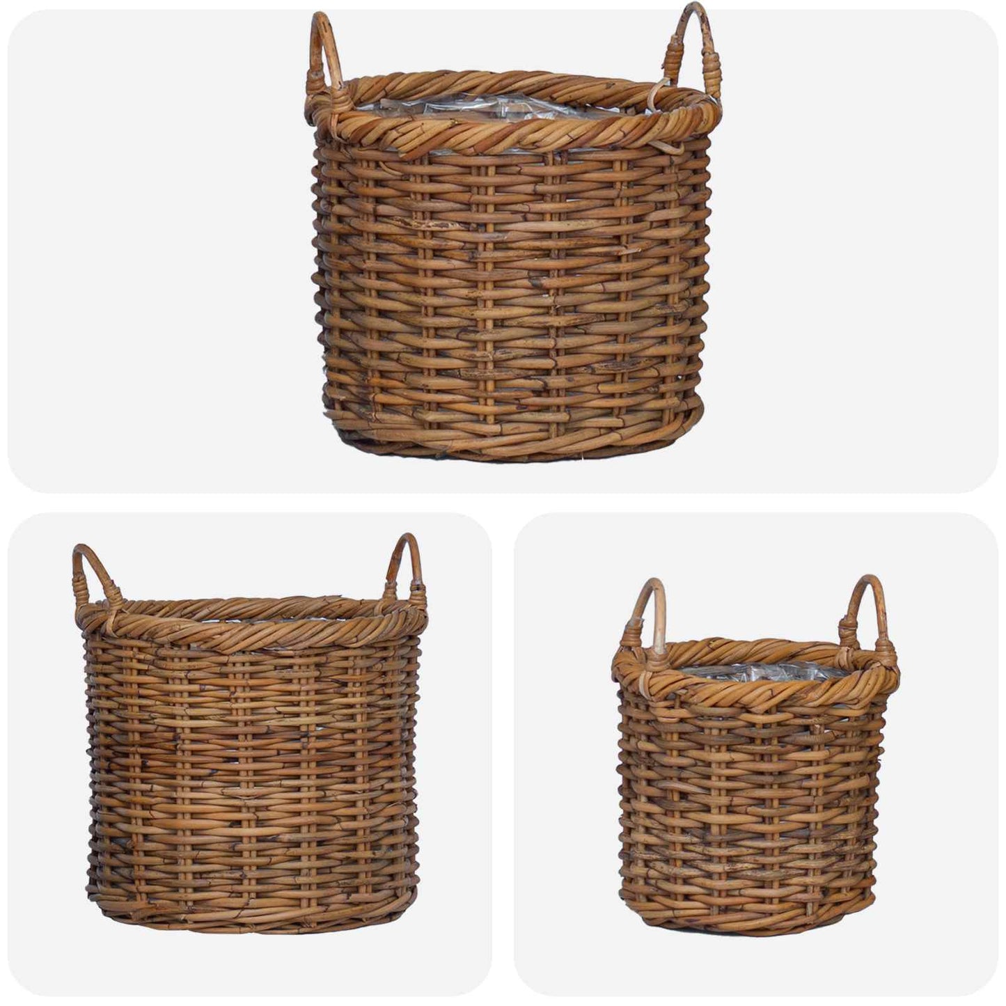 Blumentopfkorb Mit Speicher 3 Pcs