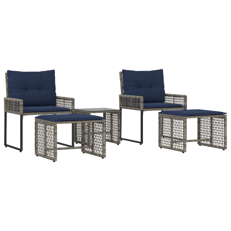 Gartenmöbel Set Mit Kissen 5 Pcs