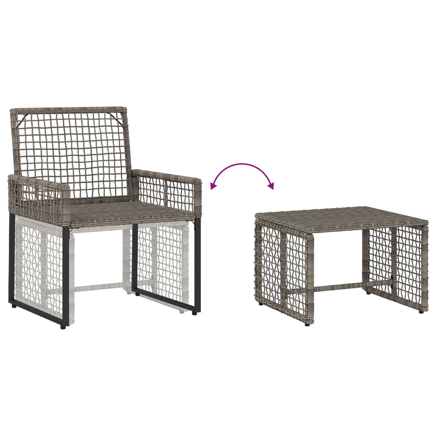 Gartenmöbel Set Mit Kissen 5 Pcs