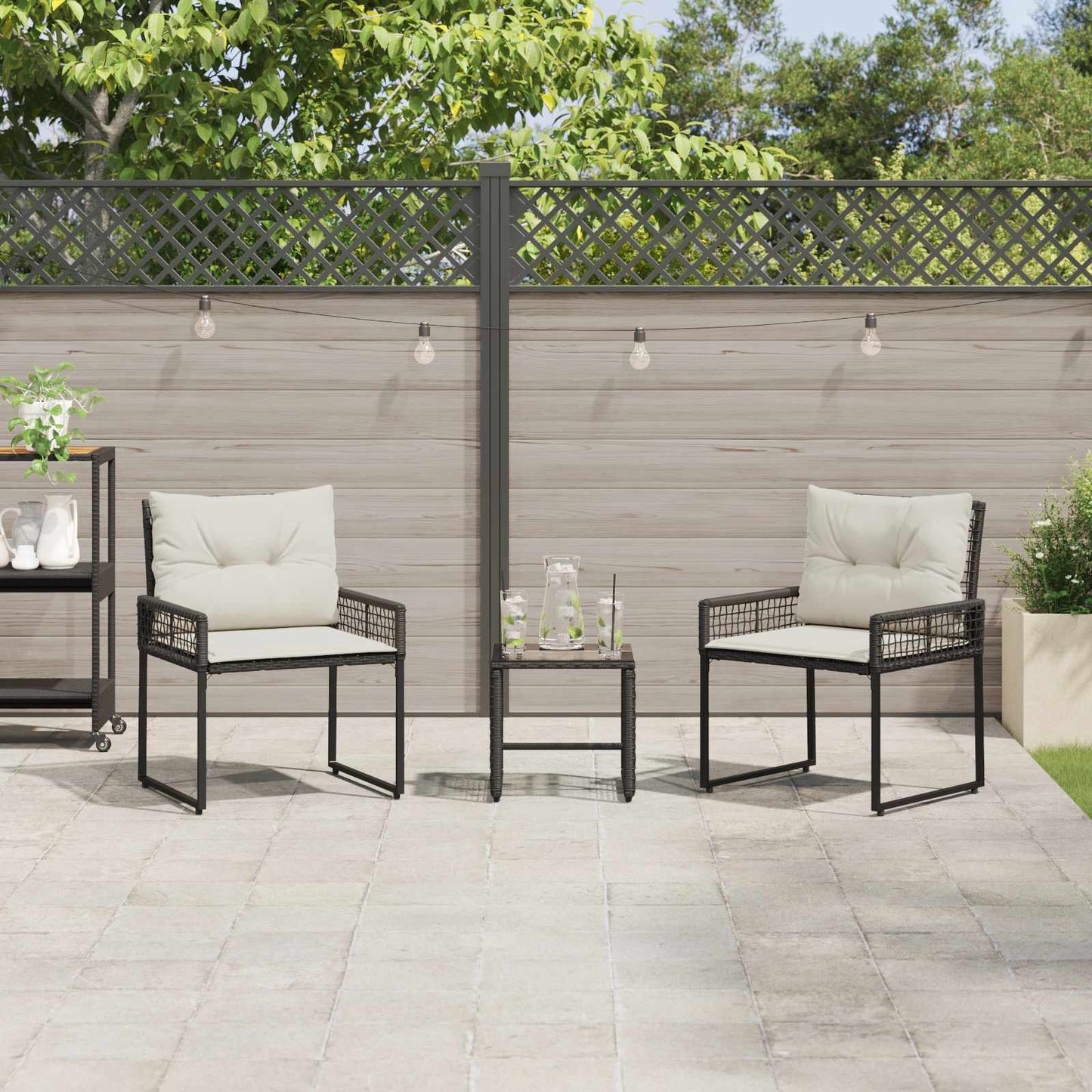Gartenmöbel Set Mit Kissen 5 Pcs