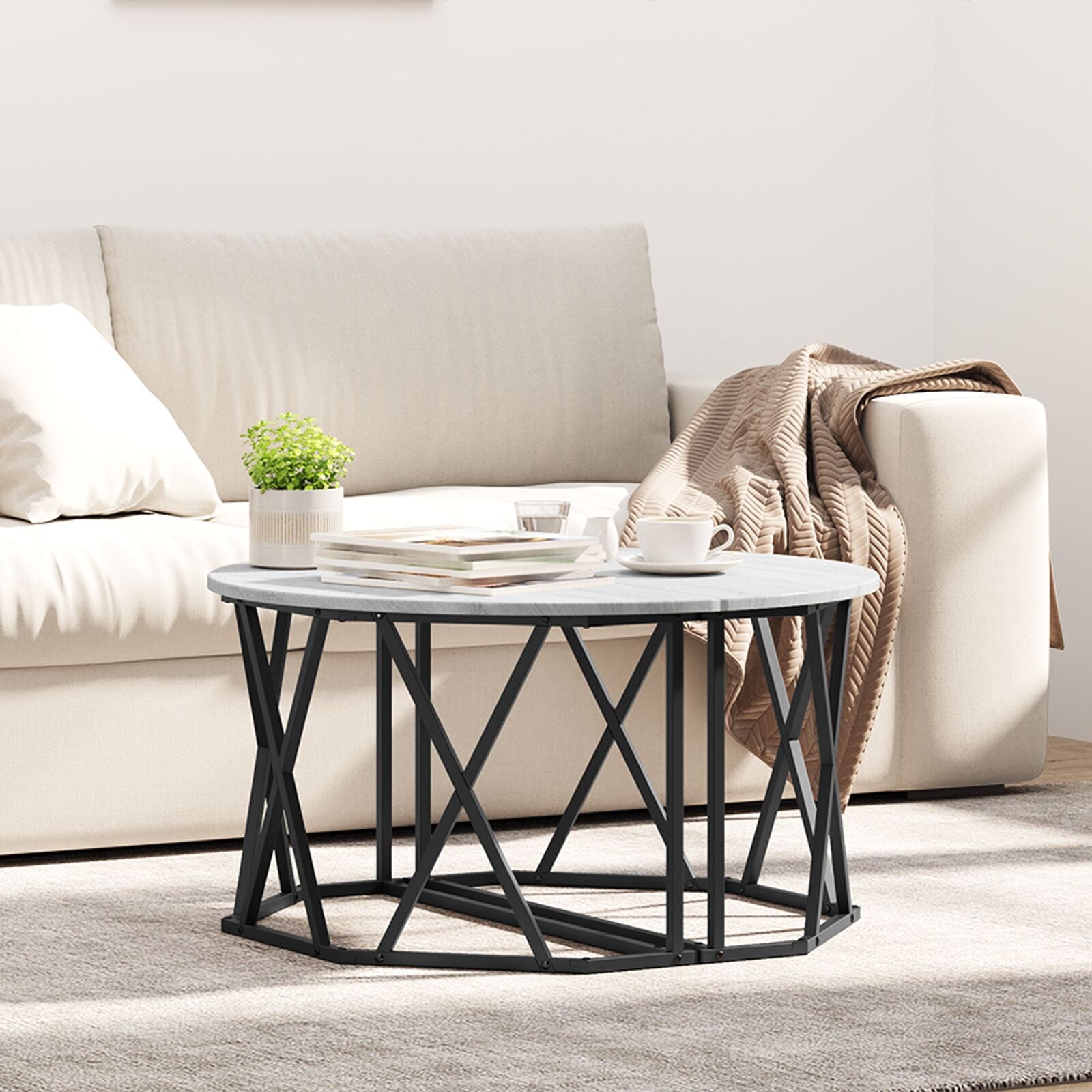 Couchtisch Aus Altem Holz 80X80X42 Cm Aus Holzwerkstoff