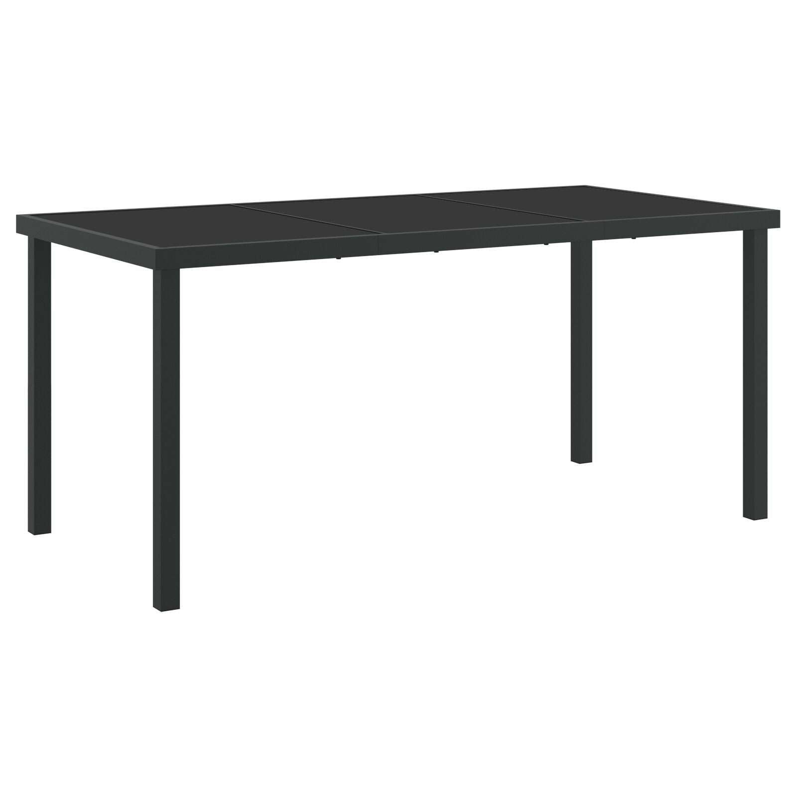 5-Teiliges Garten Essset Grau Poly Rattan
